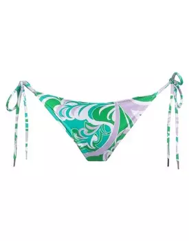 Плавки бикини Pucci, зеленый