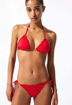 Плавки бикини PULL&BEAR, красный