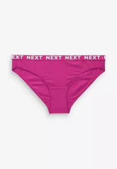 Плавки бикини RICH LOGO KNICKERS 4 PACK Next, фиолетовый