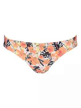 Плавки бикини Roxy, цвет Apricot/Schwarz/Wei