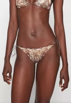 Плавки бикини RUFFLE BOTTOMS LEOPARD MIRAGE Jaded London, разноцветный