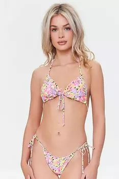 Плавки бикини с цветочным принтом Forever 21