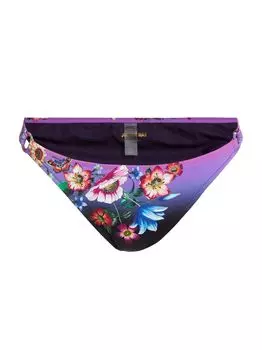Плавки бикини с цветочным принтом и кольцом Johnny Was, разноцветный