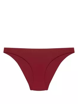 Плавки бикини с нашивкой-логотипом Fisico, красный