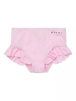 Плавки бикини с оборками Marni Kids, розовый