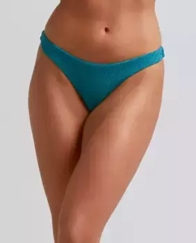 Плавки бикини с подкладкой из петролеума Robin Collection, зеленый