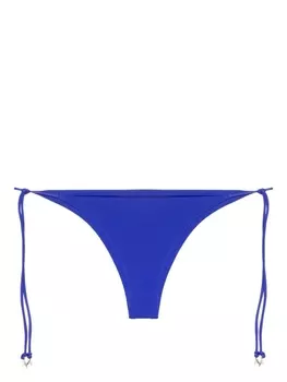 Плавки бикини с подвеской-логотипом Patrizia Pepe, синий