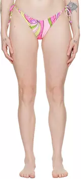 Плавки бикини с разноцветным принтом Moschino