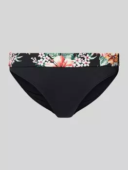 Плавки бикини с широким эластичным поясом, модель «Сальса» LASCANA, черный