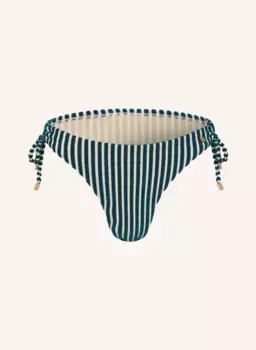 Плавки бикини с треугольными чашечками трикотажная полоска Beachlife, бежевый