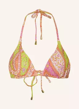 Плавки бикини с треугольными чашками Hot Stuff, оранжевый