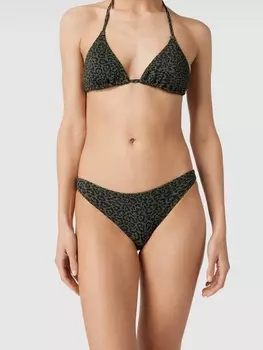 Плавки бикини с узором по всей поверхности Jake*s Casual, хаки