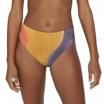 Плавки бикини с высокой посадкой RVCA Trippy Dana Cheeky, мультиколор