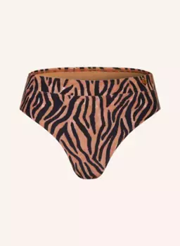 Плавки бикини с завышенной талией soft zebra Beachlife, черный