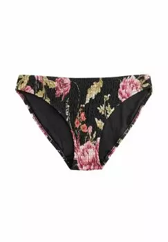 Плавки бикини SHIRRED BRAZILIAN HIGH LEG Next, черный