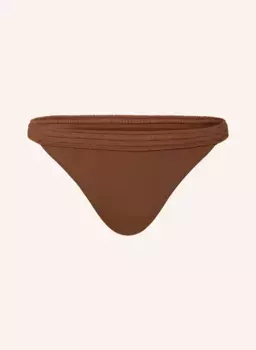 Плавки бикини silky island Roxy, коричневый