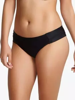 Плавки бикини со сборками Panache Anya Riva, черные