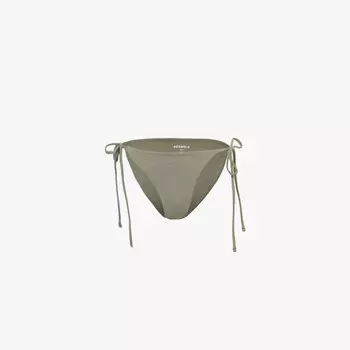 Плавки бикини средней посадки с завязками по бокам Adanola, зеленый