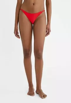 Плавки бикини Stradivarius, цвет red