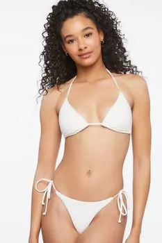 Плавки бикини-стринги Forever 21, ванилла