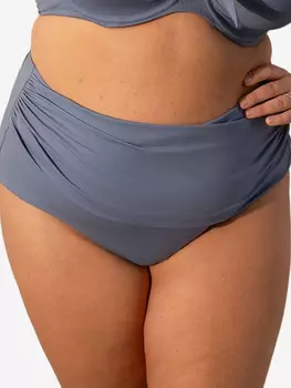 Плавки бикини SugarShape Bikini High Waist Panty Valencia, цвет blue grey swim