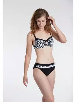 Плавки бикини SUNFLAIR, черный/белый