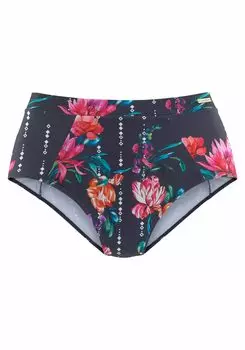 Плавки бикини Sunseeker Highwaist, цвет marine bedruckt