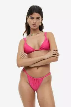 Плавки бикини танга H&M, фиолетовый