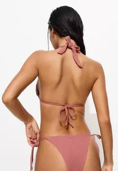 Плавки бикини TEXTURED PULL&BEAR, светло-розовый