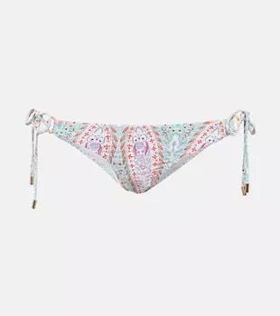 Плавки бикини Tortola с принтом пейсли MELISSA ODABASH, разноцветный