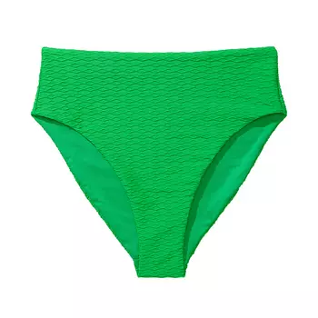 Плавки бикини Victoria's Secret Swim Mix & Match High-Waist Full-Coverage Fishnet, зеленый