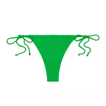 Плавки бикини Victoria's Secret Swim Mix & Match String Thong Fishnet, зеленый