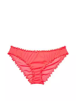 Плавки бикини Victoria's Secret Swim Mix-and-match Ruffle Cheeky, оранжевый