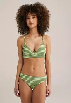 Плавки бикини WE Fashion, цвет Moss Green