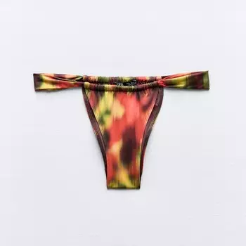 Плавки-бикини Zara Curtain String, мультиколор