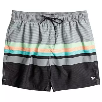 Плавки Billabong All Day HTR Stripes Layback, графитовый