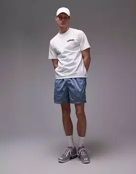 Плавки Carhartt WIP Canby средне-синего цвета