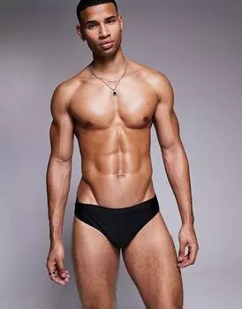 Плавки черные ASOS DESIGN