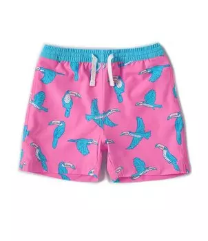 Плавки Chubbies Little Boys 2T-6 Toucan Do It, розовый