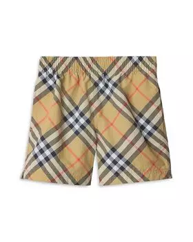 Плавки для мальчиков Atticus Burberry Check - Little Kid, Big Kid, коричневый/бежевый