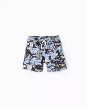 Плавки для мальчиков с принтом Бэтмена и завязками Zippy, голубой