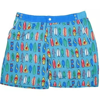 Плавки для мальчиков с застежкой спереди Andy & Evan, цвет Blue Surf