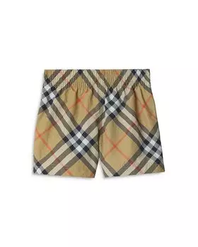 Плавки для плавания Atticus Burberry Check для мальчиков - Baby, коричневый/бежевый