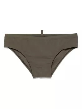 Плавки для плавания DSQUARED2 с логотипом, зеленый