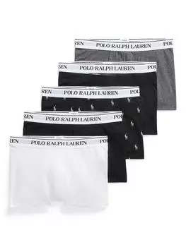 Плавки для поло Ralph Lauren, цвет Wht Blk Blk Bc Blk