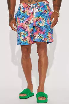 Плавки Fashion Nova SHM0783GTD, разноцветный