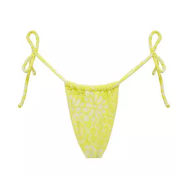 Плавки For Love &amp; Lemons Cydney Terry String Bikini, желтый
