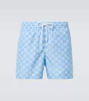 Плавки GG Gucci, Azure/Mc
