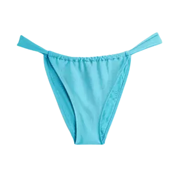 Плавки H&M Thong Bikini, бирюзовый