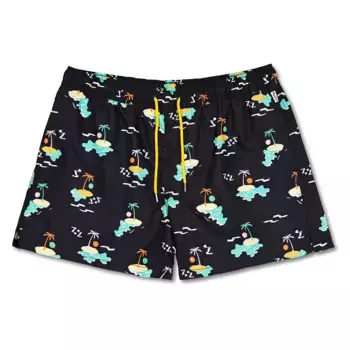 Плавки Happy Socks Island In The Sun, черный